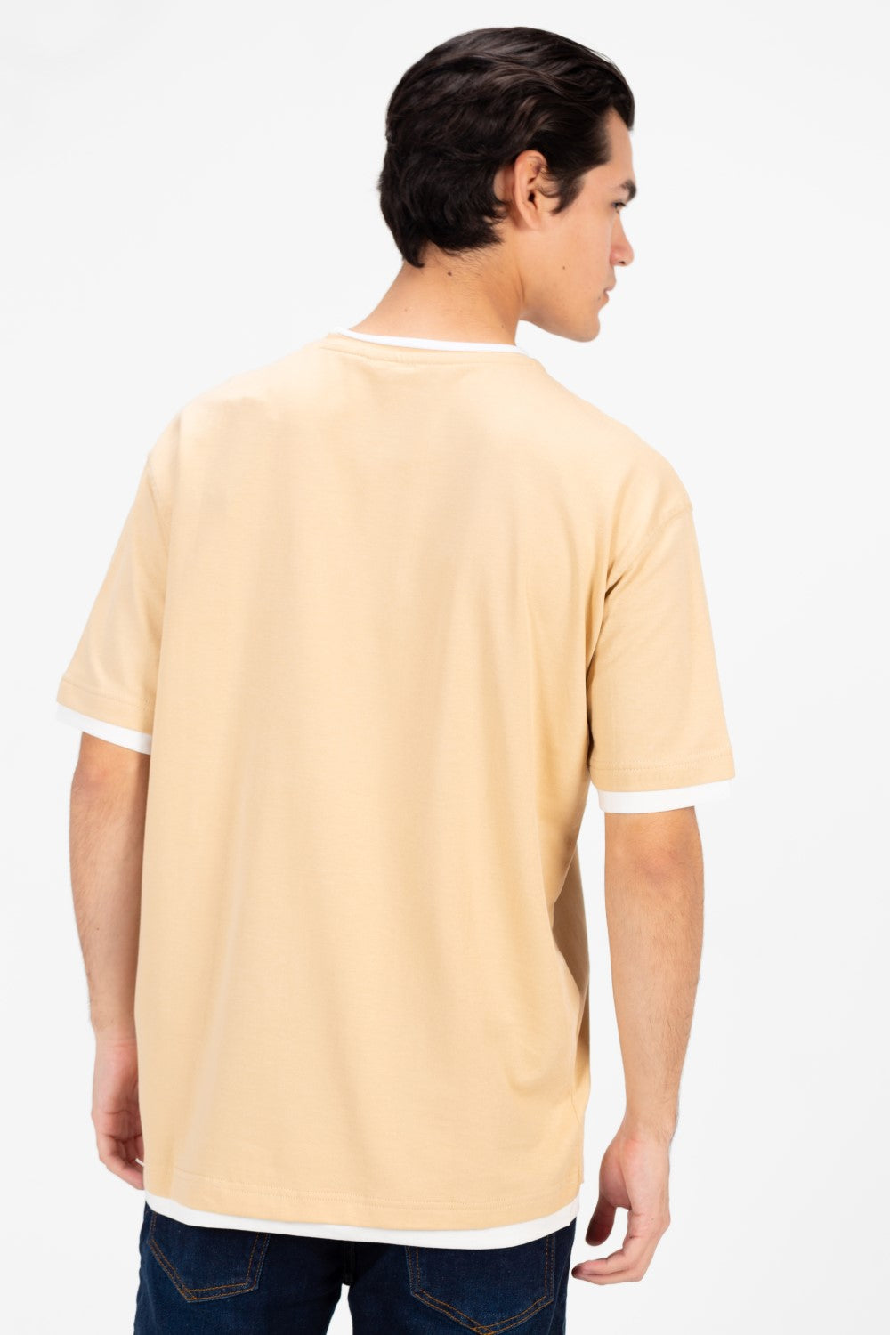 Men's Oversized Half Sleeve Round Neck T-shirt