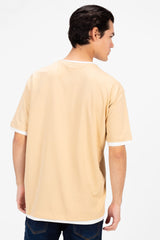 Men's Oversized Half Sleeve Round Neck T-shirt