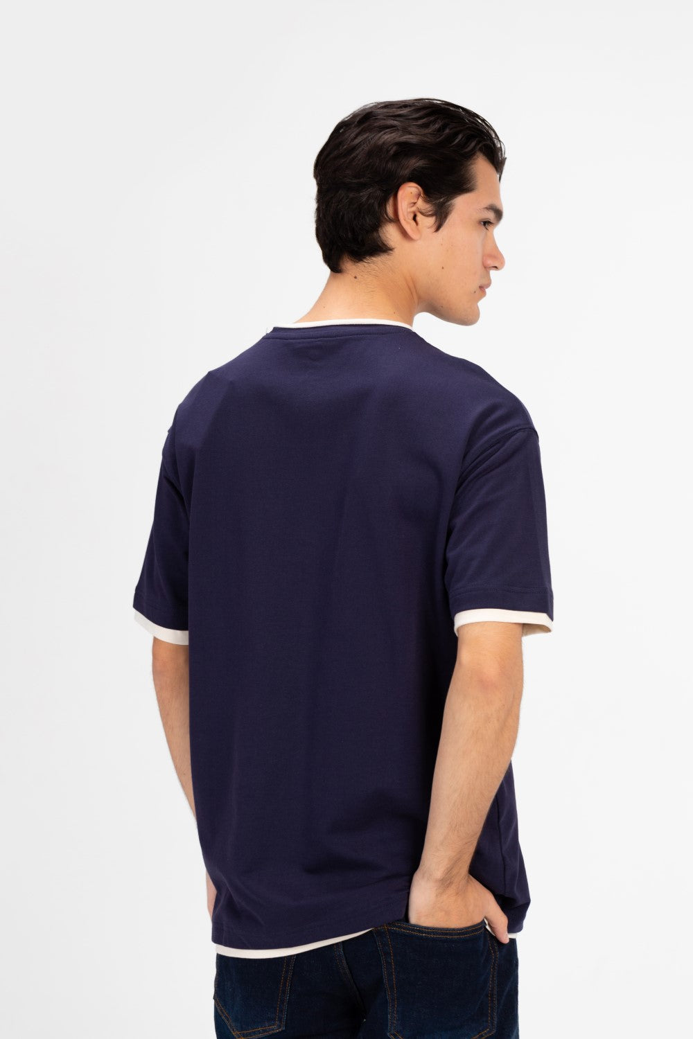 Men's Oversized Half Sleeve Round Neck T-shirt