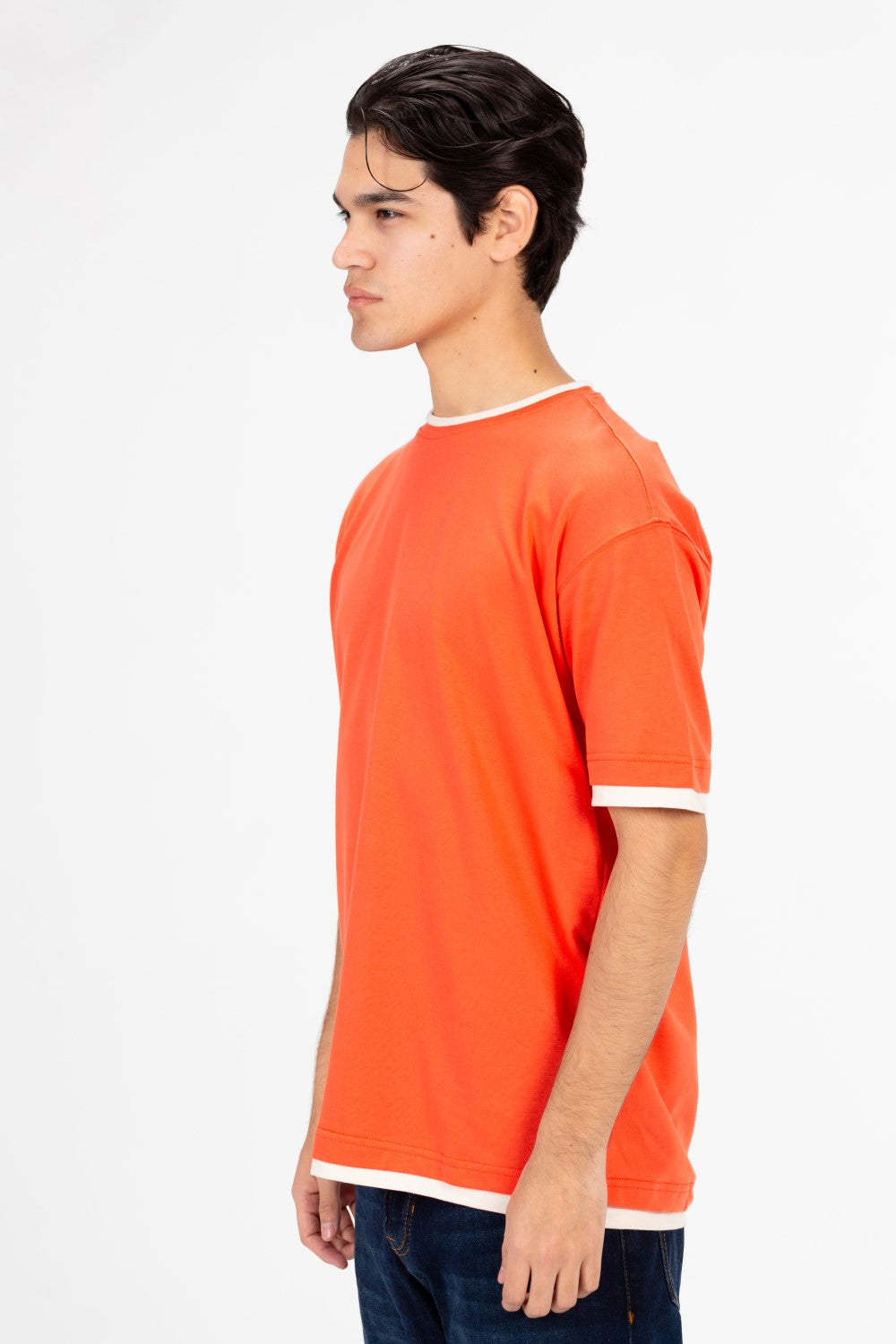 Men's Oversized Half Sleeve Round Neck T-shirt