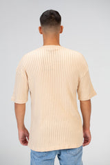 Mens Plain slim fit half sleeves Trico T-shirt With Round Neck