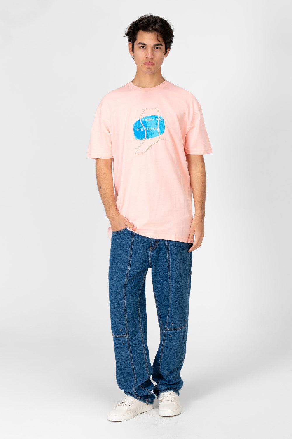 Men's Oversized Printed Half Sleeve Shirt