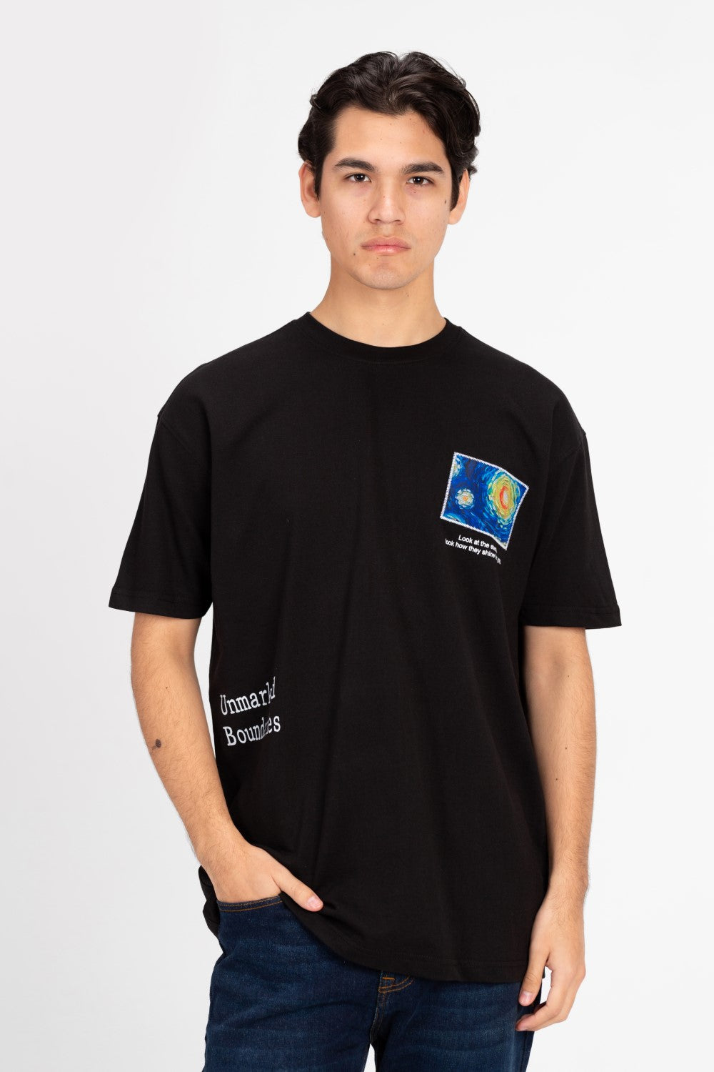 Men's Milton Crew Neck Oversize T-Shirt