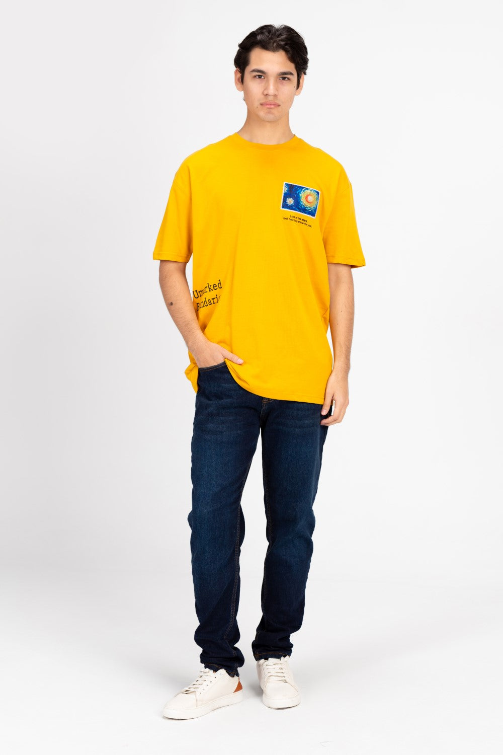 Men's Milton Crew Neck Oversize T-Shirt