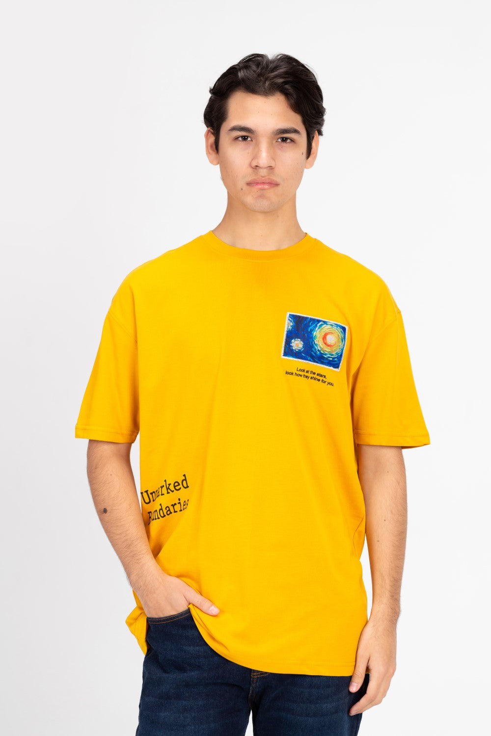 Men's Milton Crew Neck Oversize T-Shirt