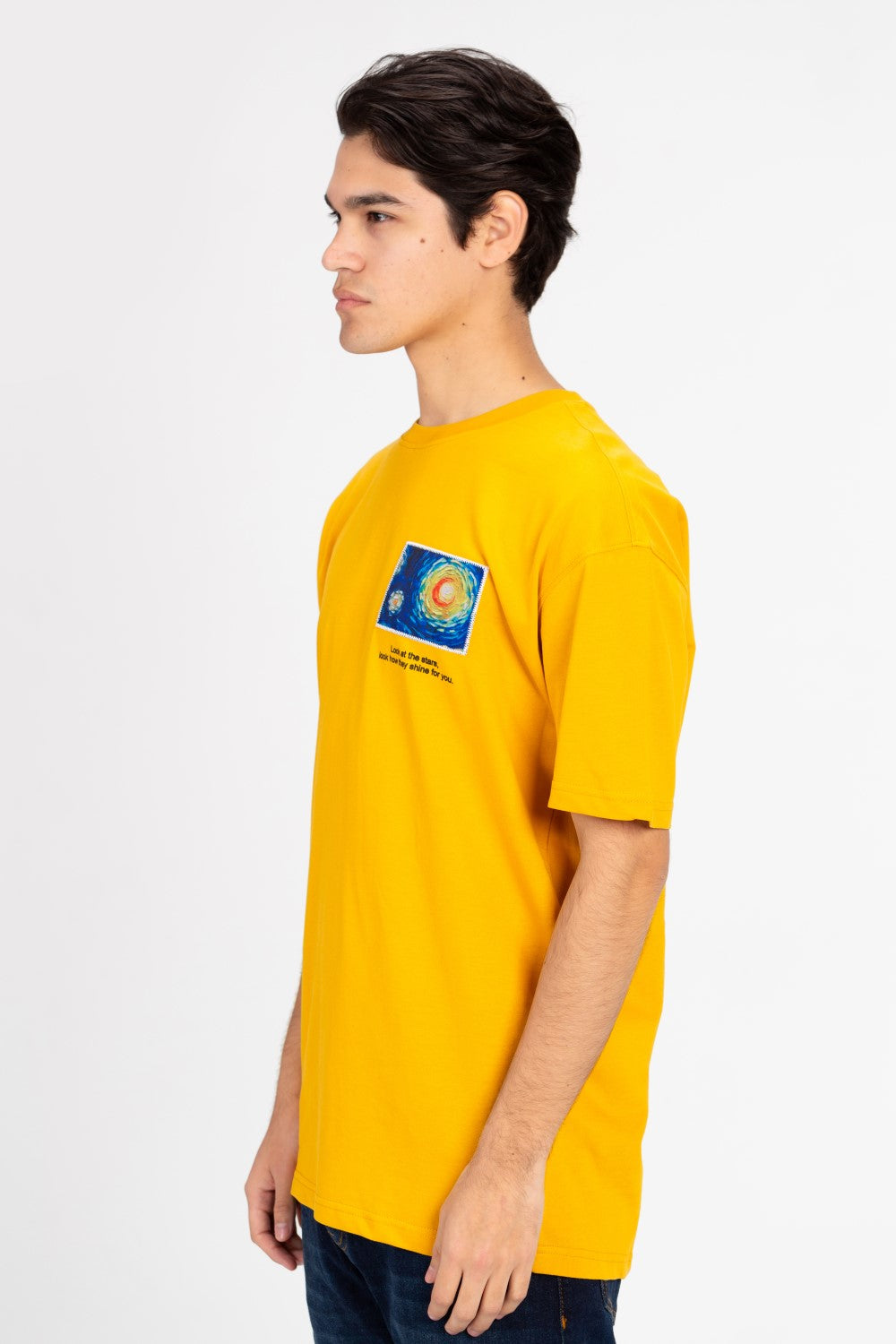 Men's Milton Crew Neck Oversize T-Shirt