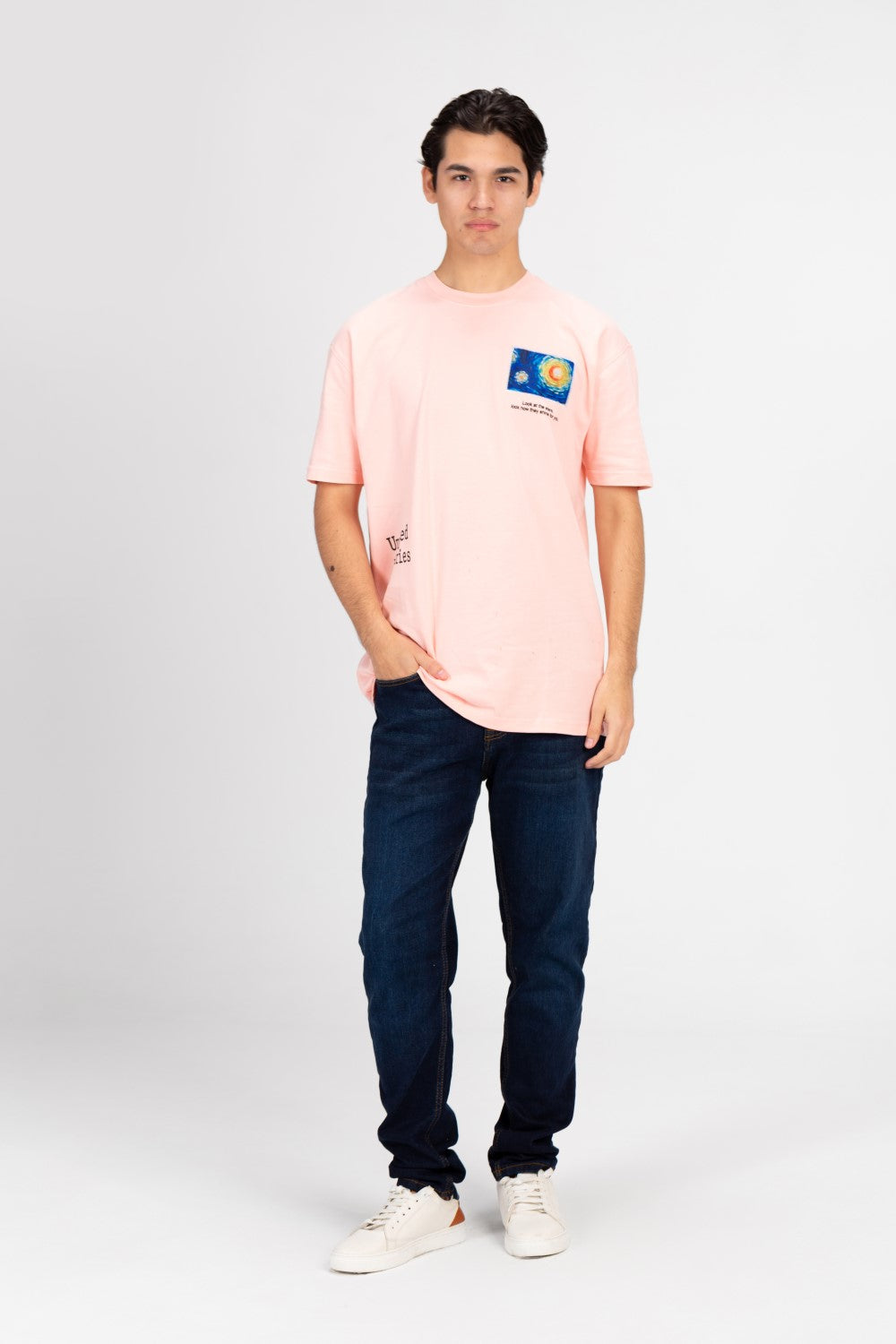 Men's Milton Crew Neck Oversize T-Shirt