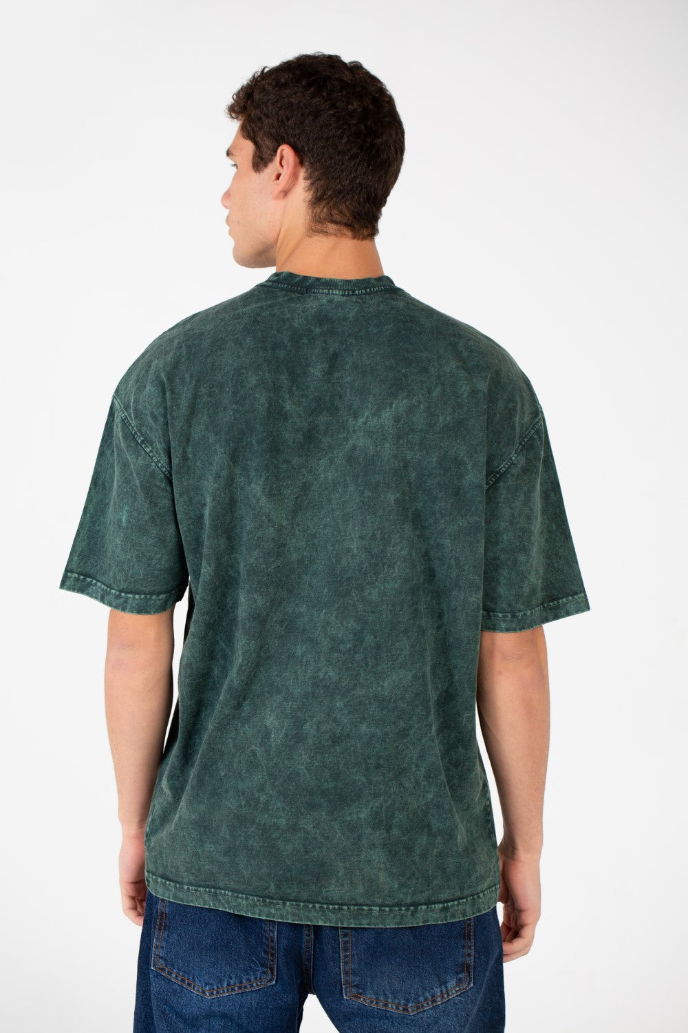 Men's Short Sleeved Oversized Washed T-Shirt