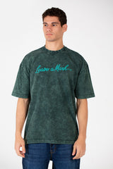 Men's Short Sleeved Oversized Washed T-Shirt