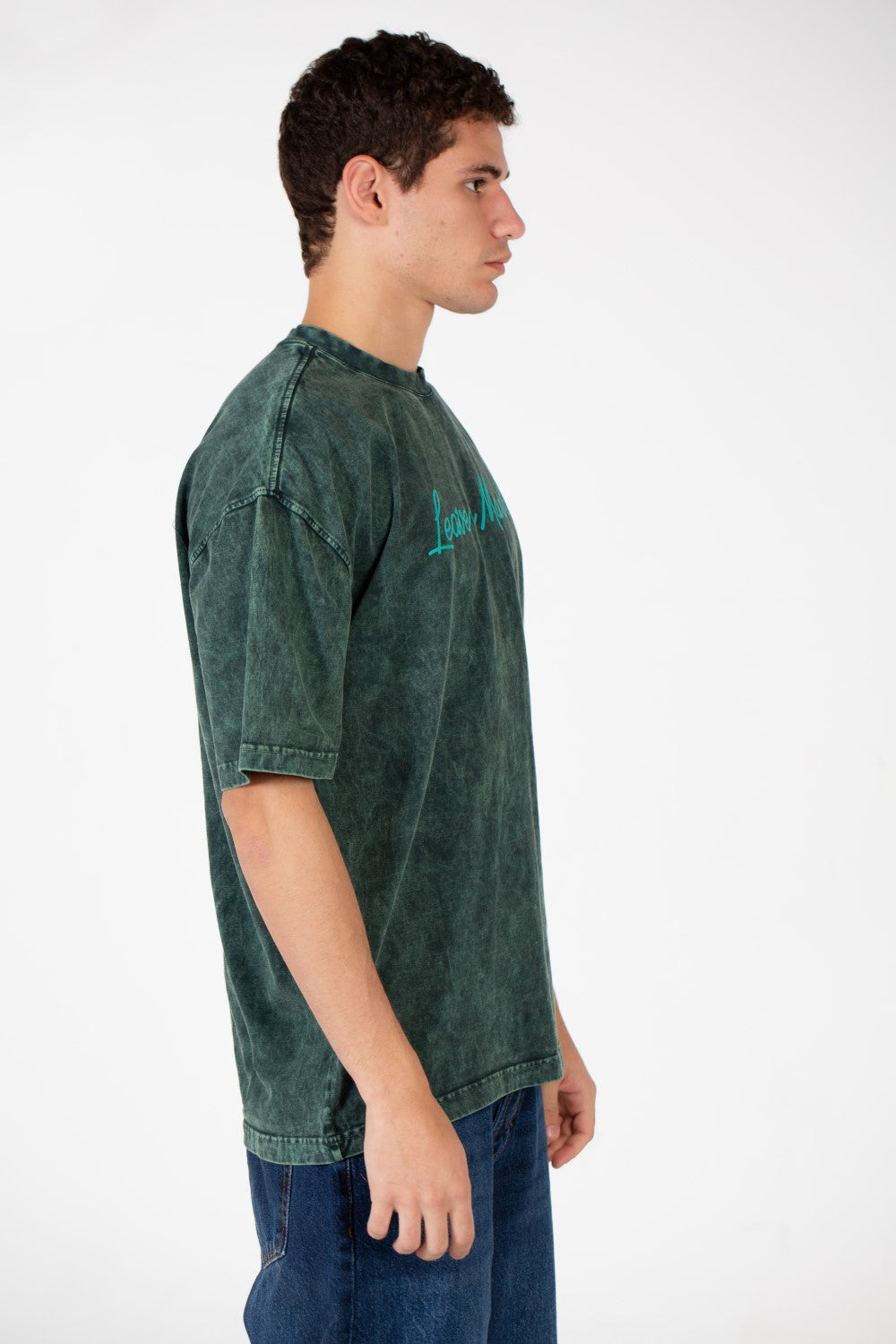 Men's Short Sleeved Oversized Washed T-Shirt