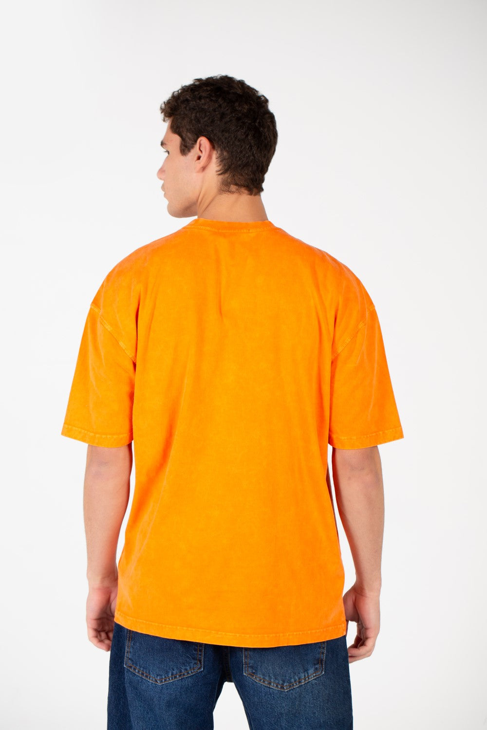 Men's Short Sleeved Oversized Washed T-Shirt