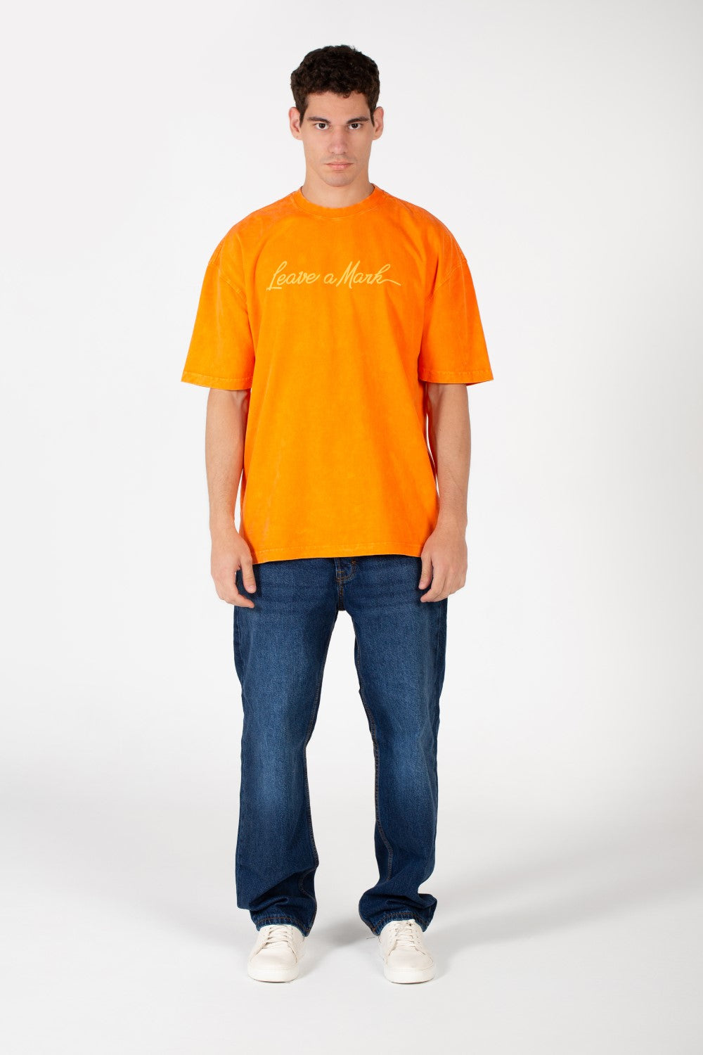 Men's Short Sleeved Oversized Washed T-Shirt