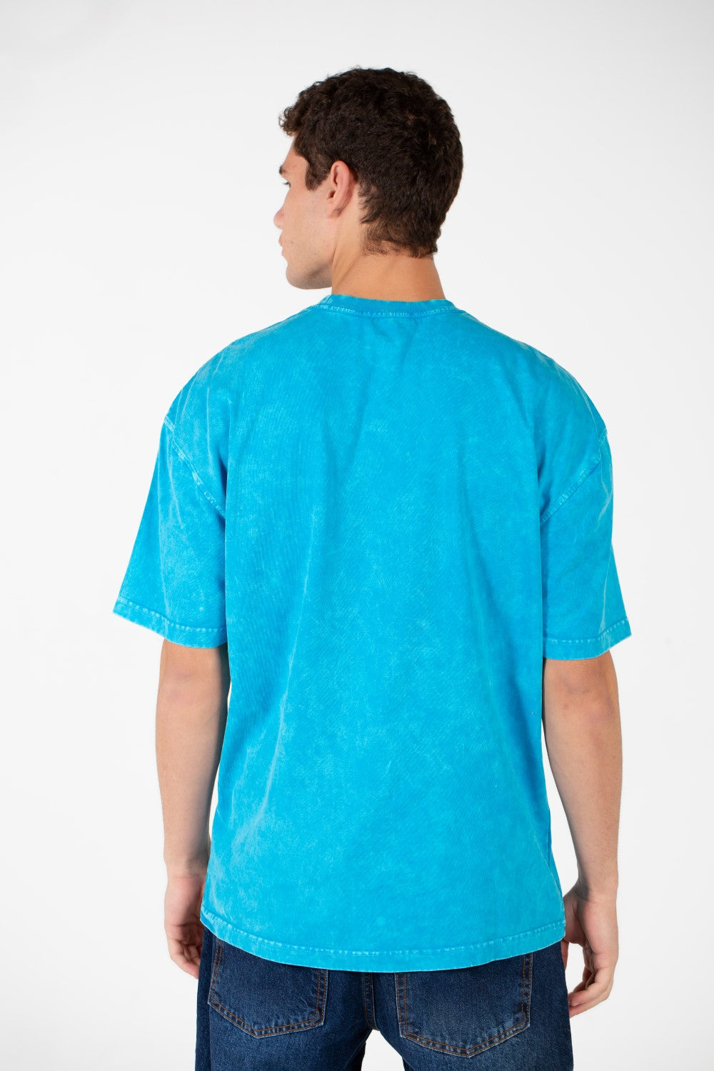 Men's Short Sleeved Oversized Washed T-Shirt