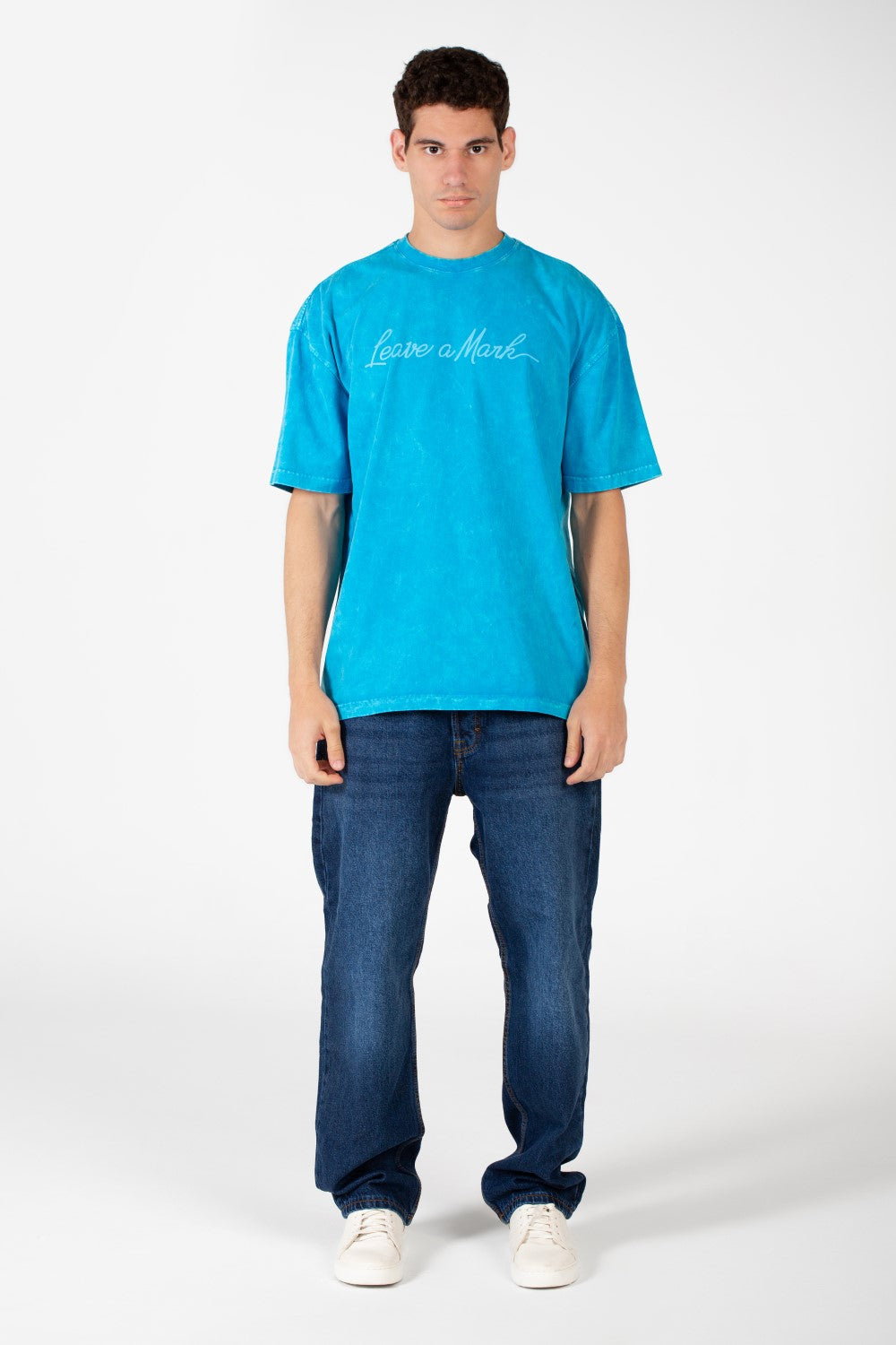 Men's Short Sleeved Oversized Washed T-Shirt