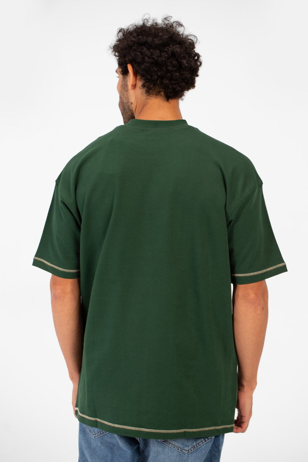 Men's Summer Regular Fit Round Neck Short Sleeves Front Text Print T-shirt