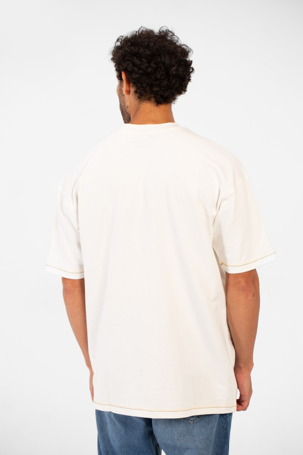 Men's Summer Regular Fit Round Neck Short Sleeves Front Text Print T-shirt