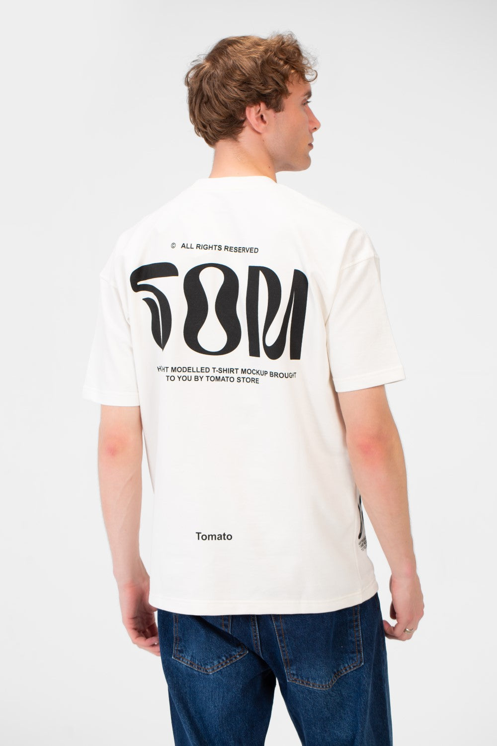 تي شيرت رجالي صيفي مطبوع عليه ميلتون بقصّة عادية وأكمام قصيرة