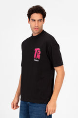 تي شيرت رجالي بقصّة عادية وطبعة طماطم