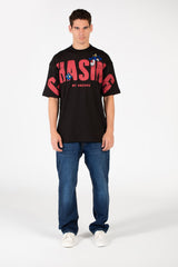 Men's Oversized Front Print T-shirt