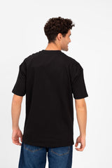 تي شيرت ميلتون رجالي عالي الجودة بقصة عادية وطبعة طماطم أمامية