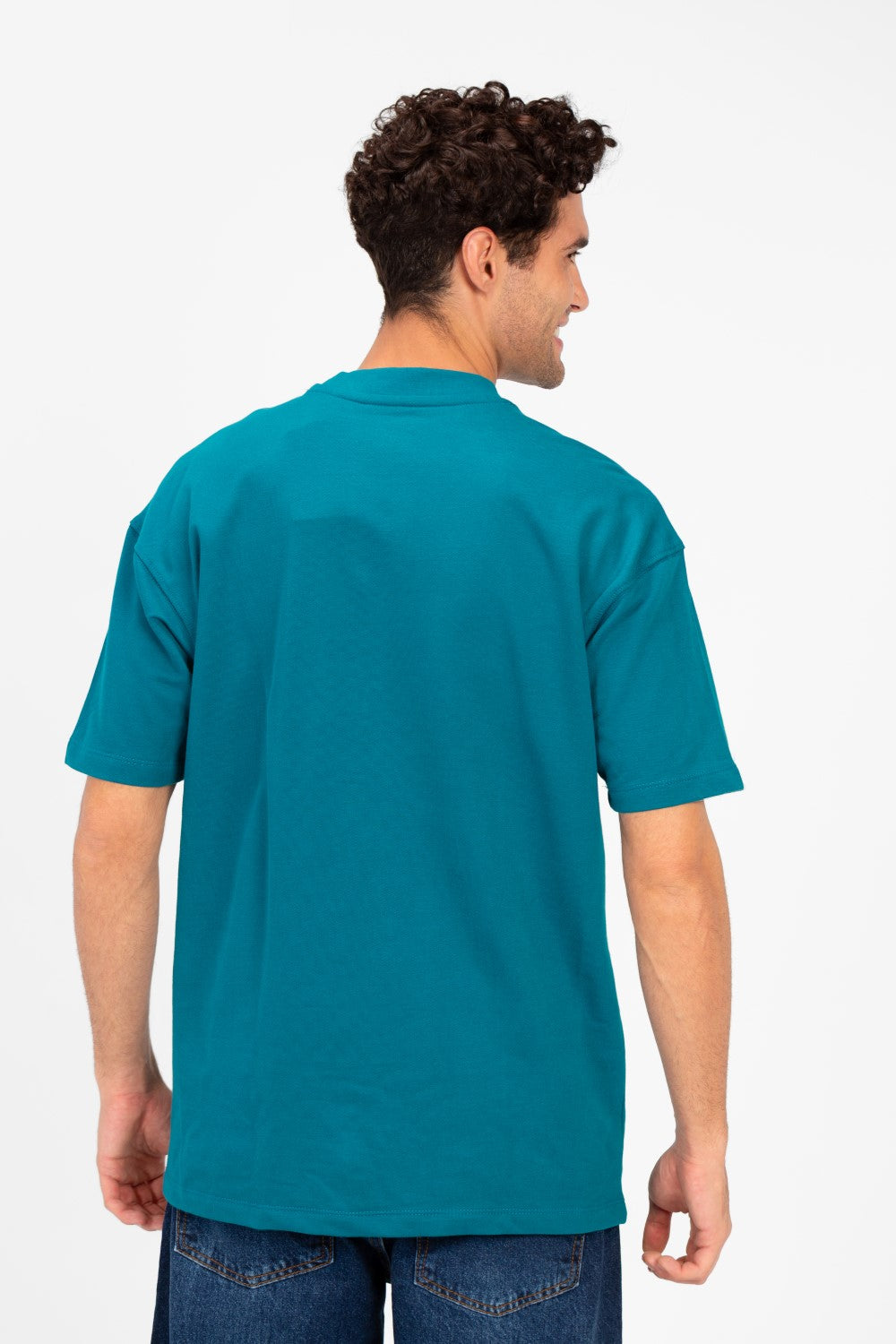 تي شيرت ميلتون رجالي عالي الجودة بقصة عادية وطبعة طماطم أمامية