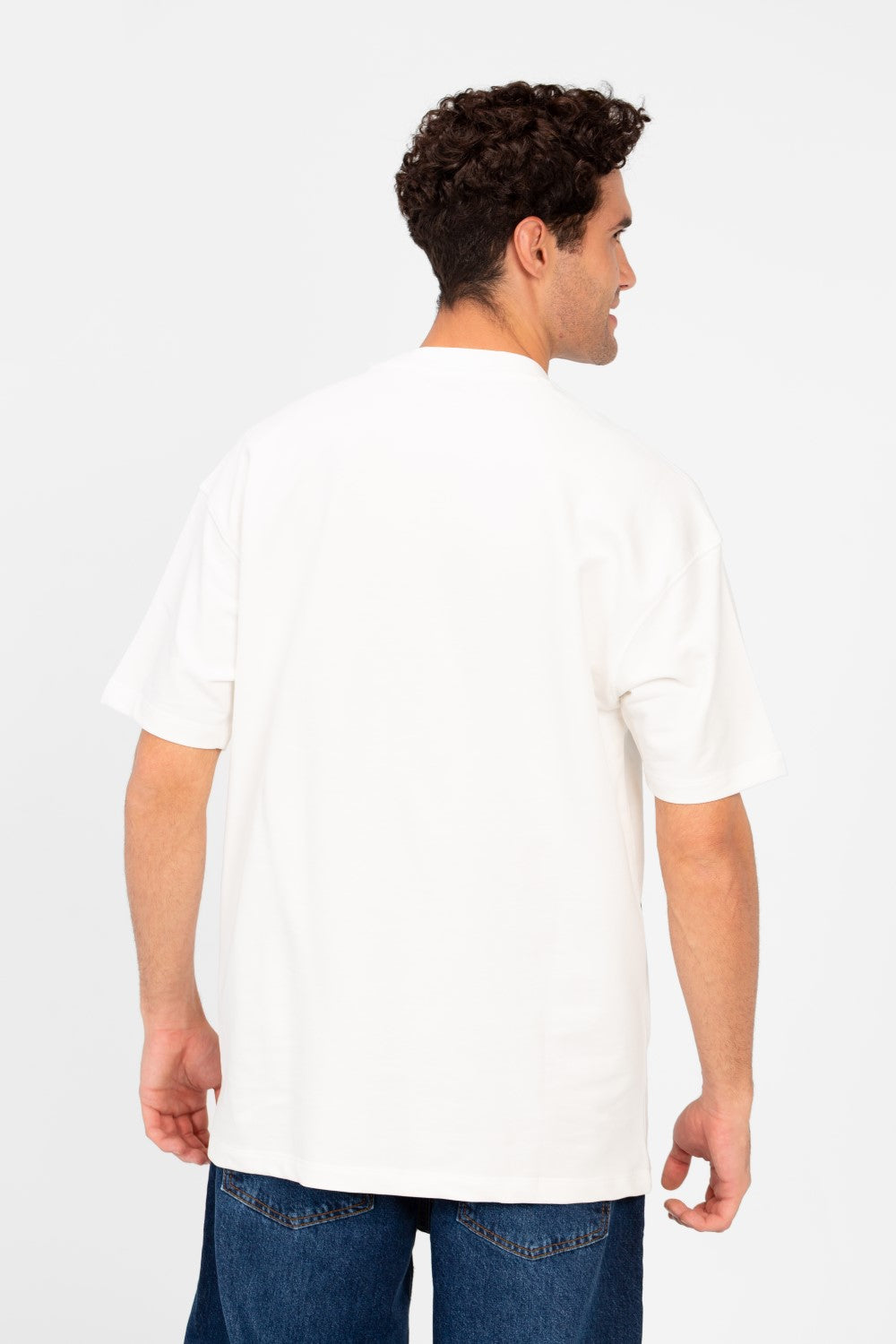 تي شيرت ميلتون رجالي عالي الجودة بقصة عادية وطبعة طماطم أمامية