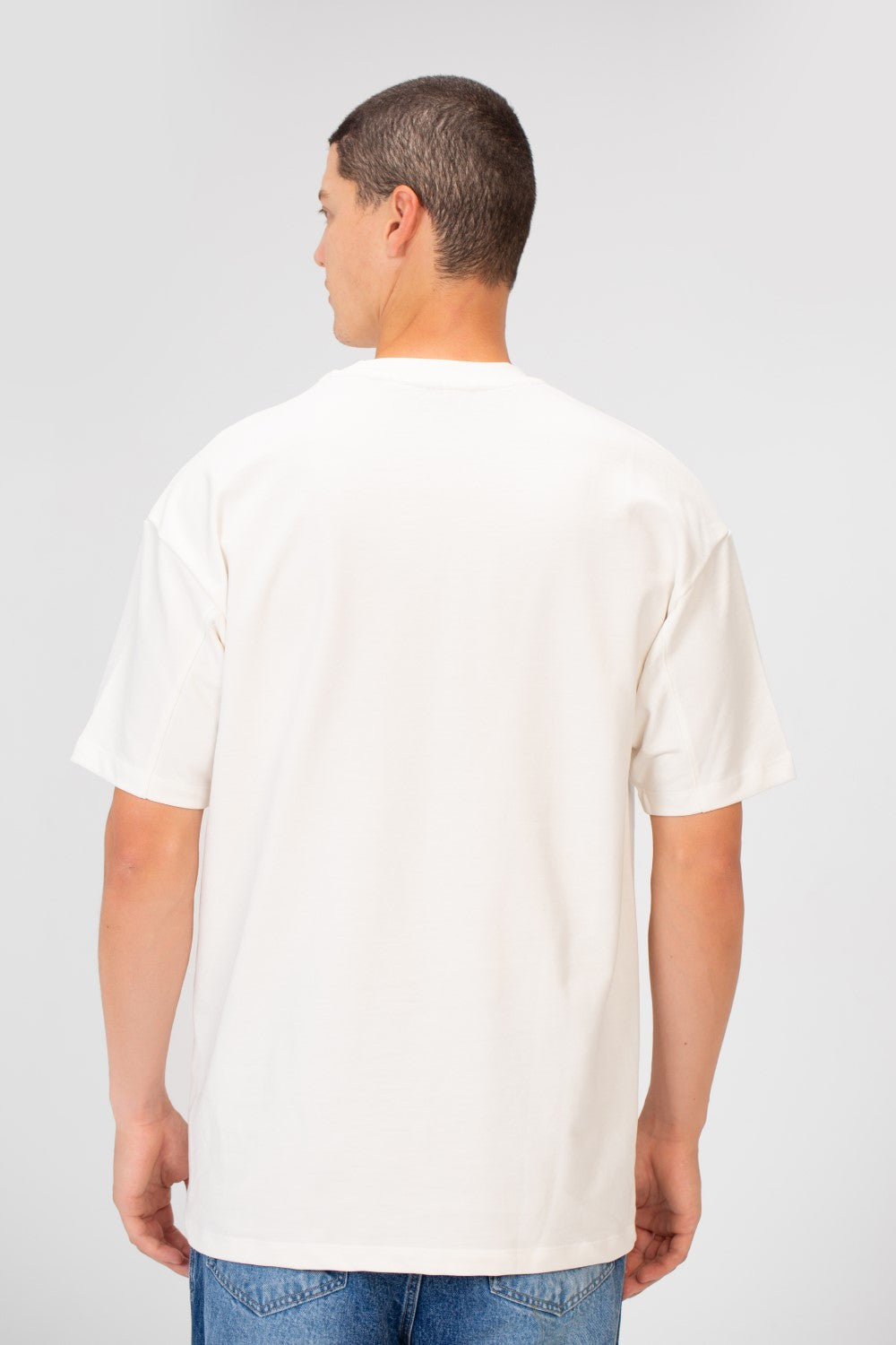 تي شيرت ميلتون صيفي رجالي بقصّة عادية وأكمام قصيرة وطبعة طماطم في الأمام