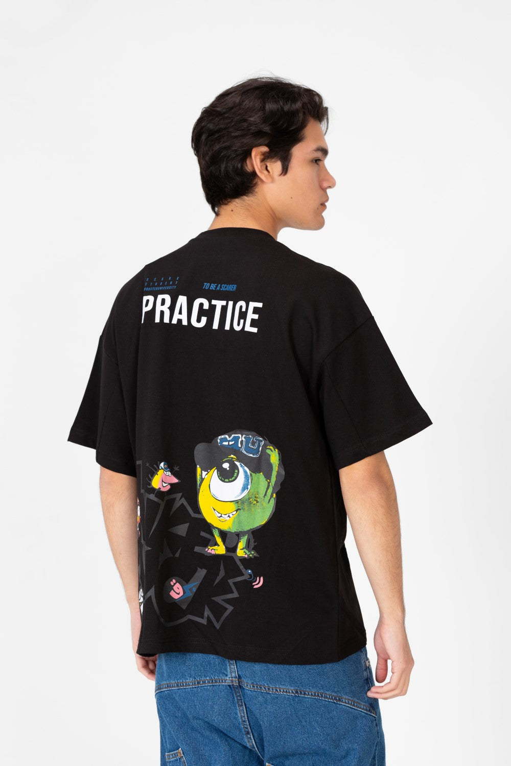 Men's Oversized Half Sleeve T-shirt Printed