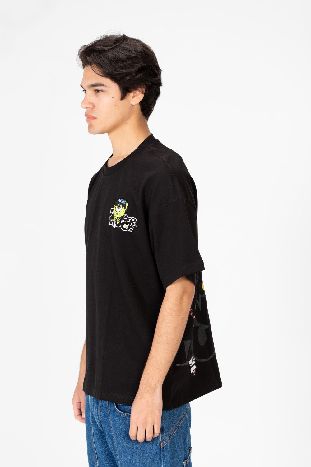 Men's Oversized Half Sleeve T-shirt Printed