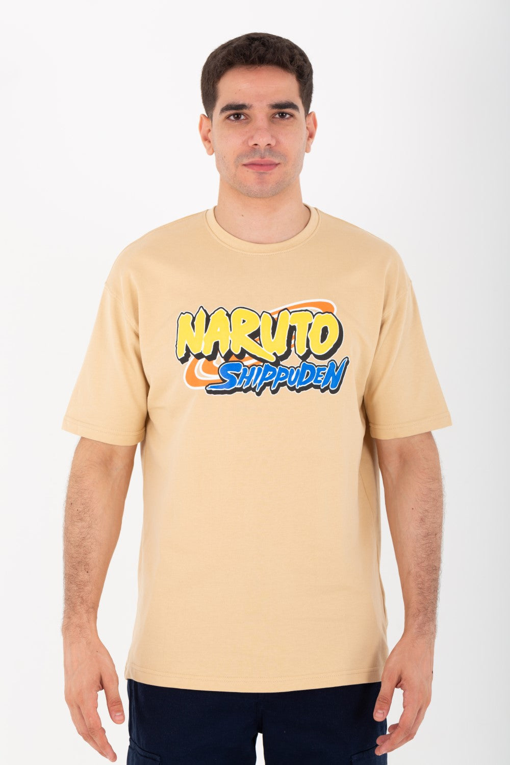 تي شيرت رجالي كبير الحجم برقبة دائرية مصنوع من مادة ميلتون صيفية عالية الجودة