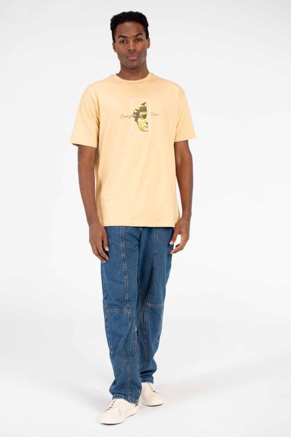 Men's Milton Printed Oversize T-Shirt