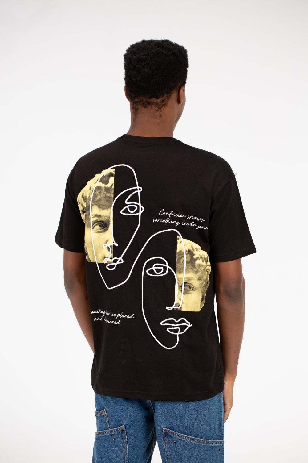 Men's Milton Printed Oversize T-Shirt