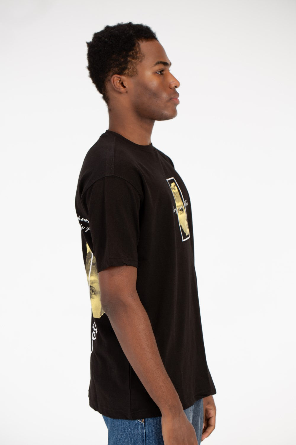 Men's Milton Printed Oversize T-Shirt