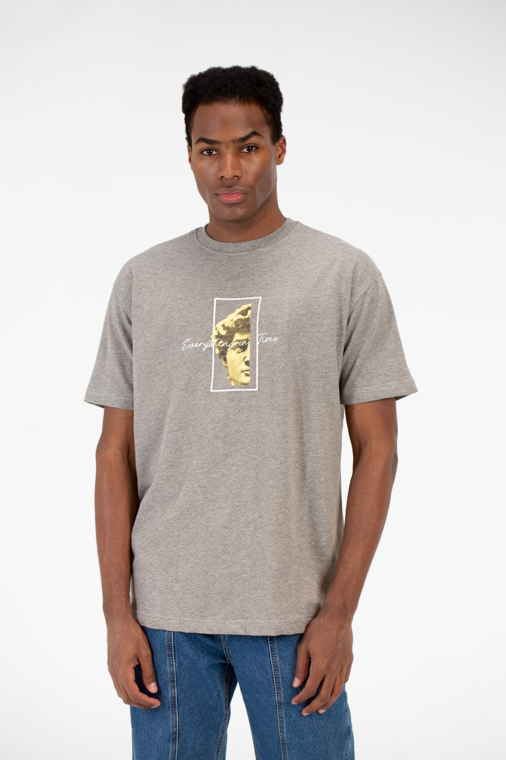 Men's Milton Printed Oversize T-Shirt