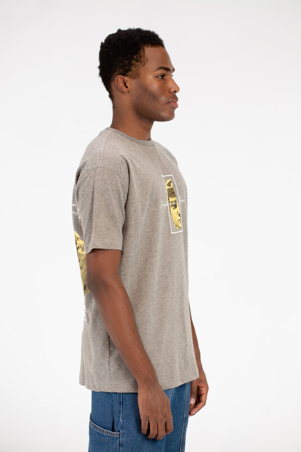 Men's Milton Printed Oversize T-Shirt