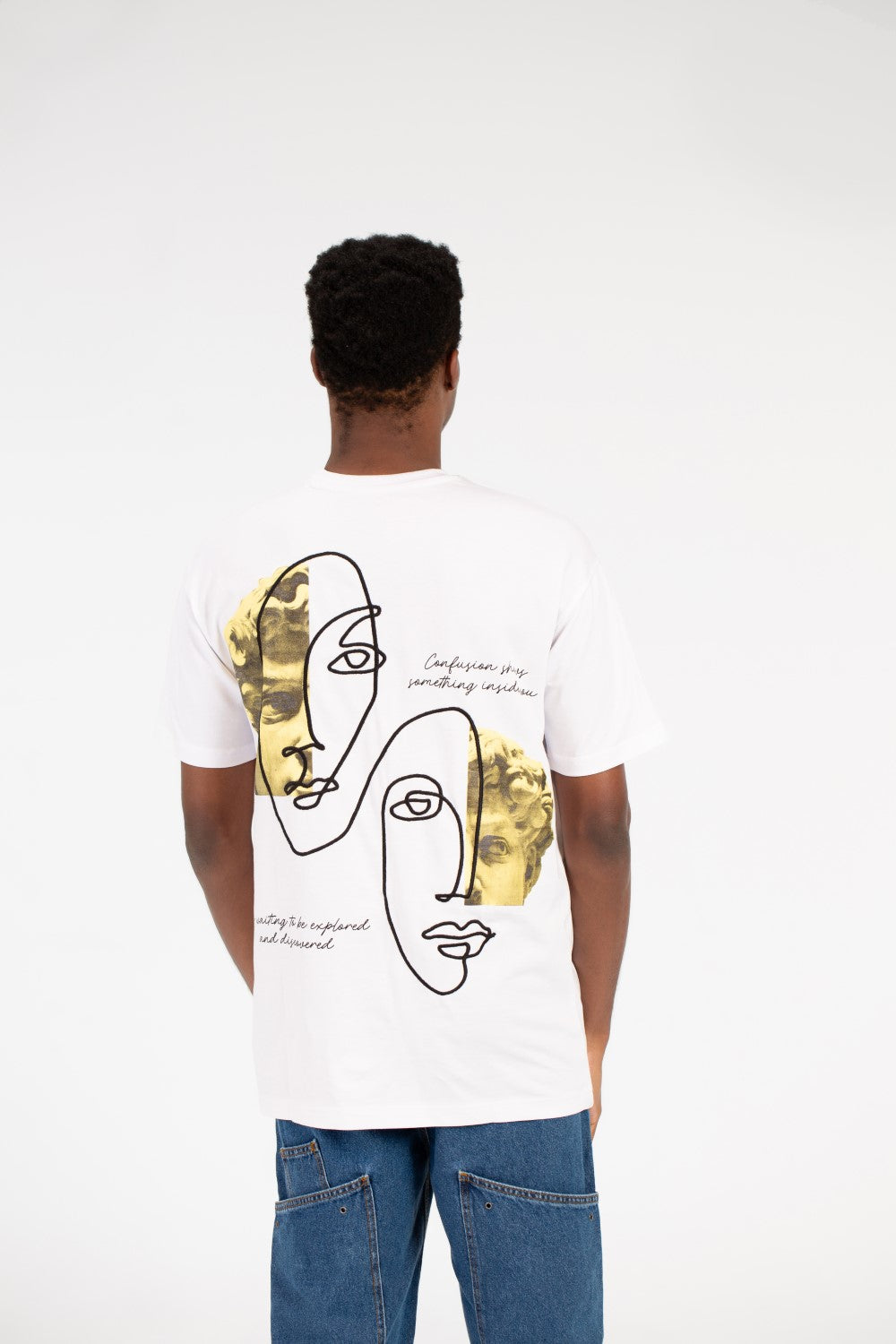 Men's Milton Printed Oversize T-Shirt