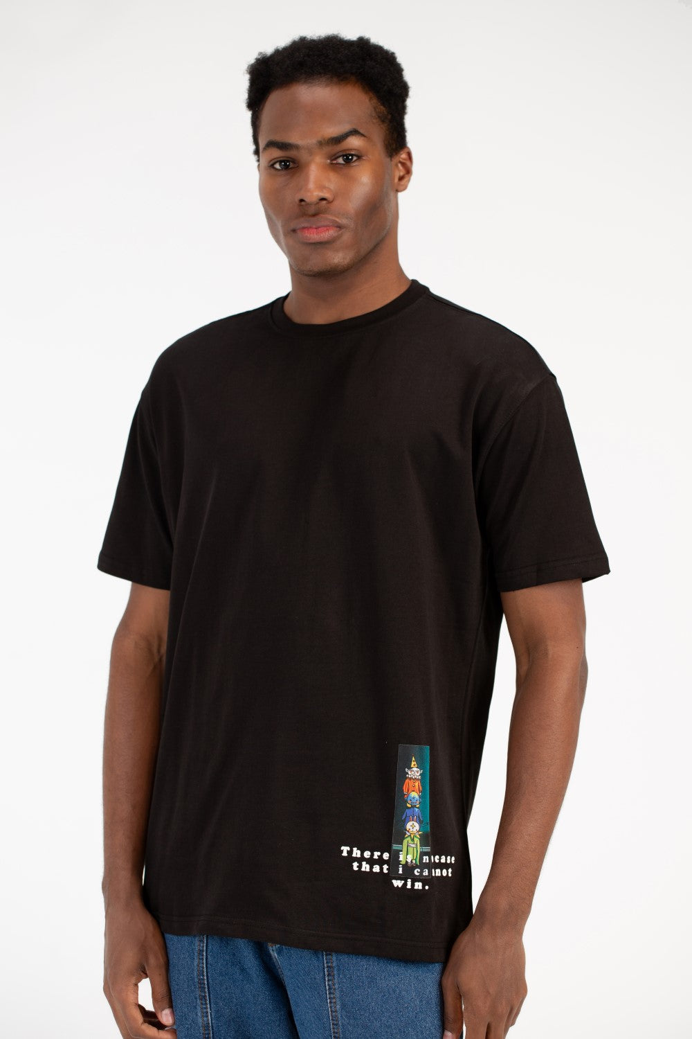 Men's Tomato Oversized Graphic Print T-Shirt