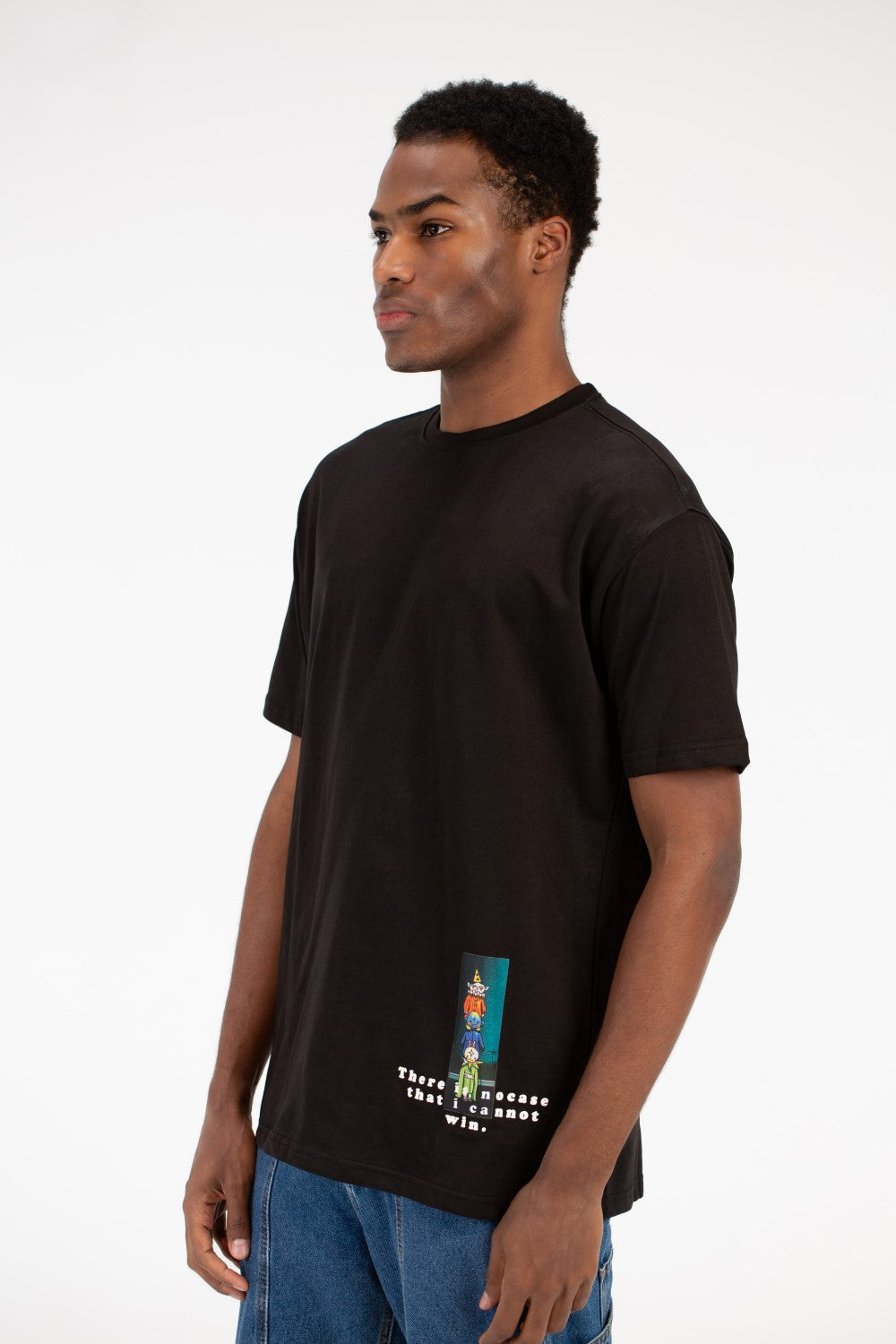 Men's Tomato Oversized Graphic Print T-Shirt