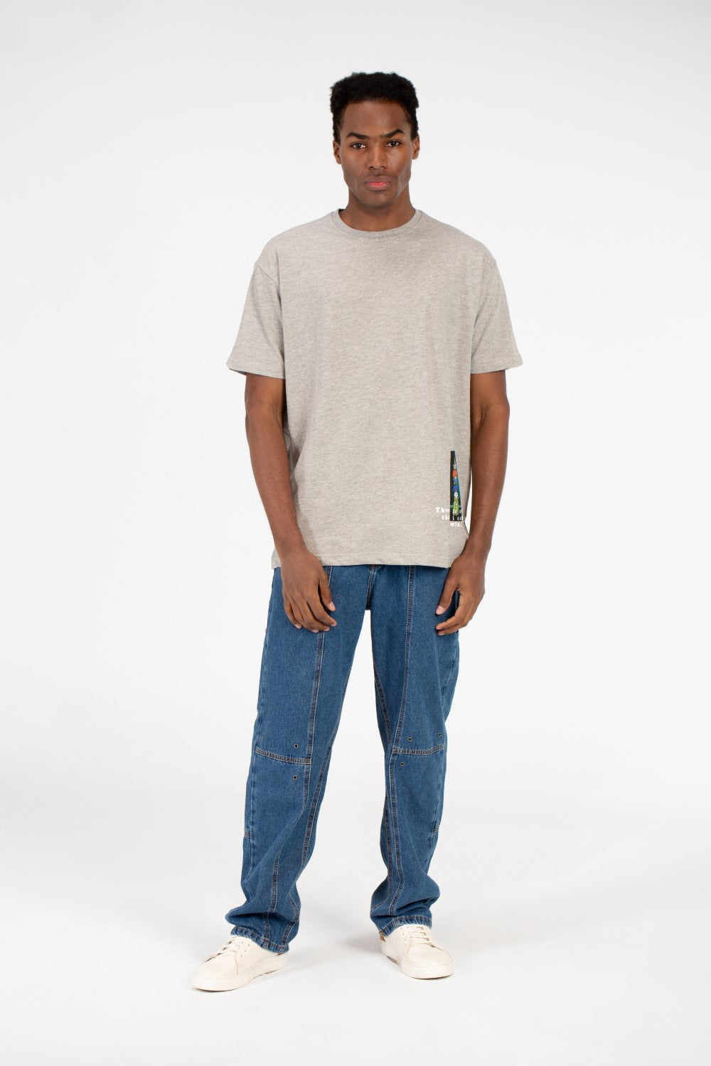 Men's Tomato Oversized Graphic Print T-Shirt