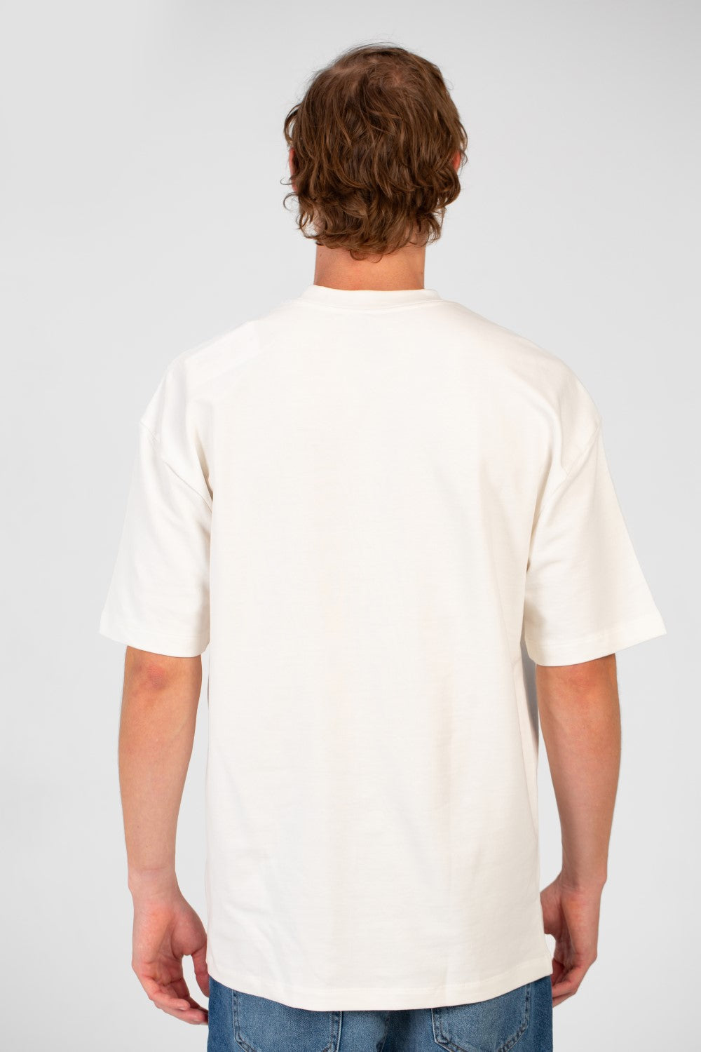 Men's Tomato Summer Milton Oversized Short Sleeve Crew Neck T-Shirt