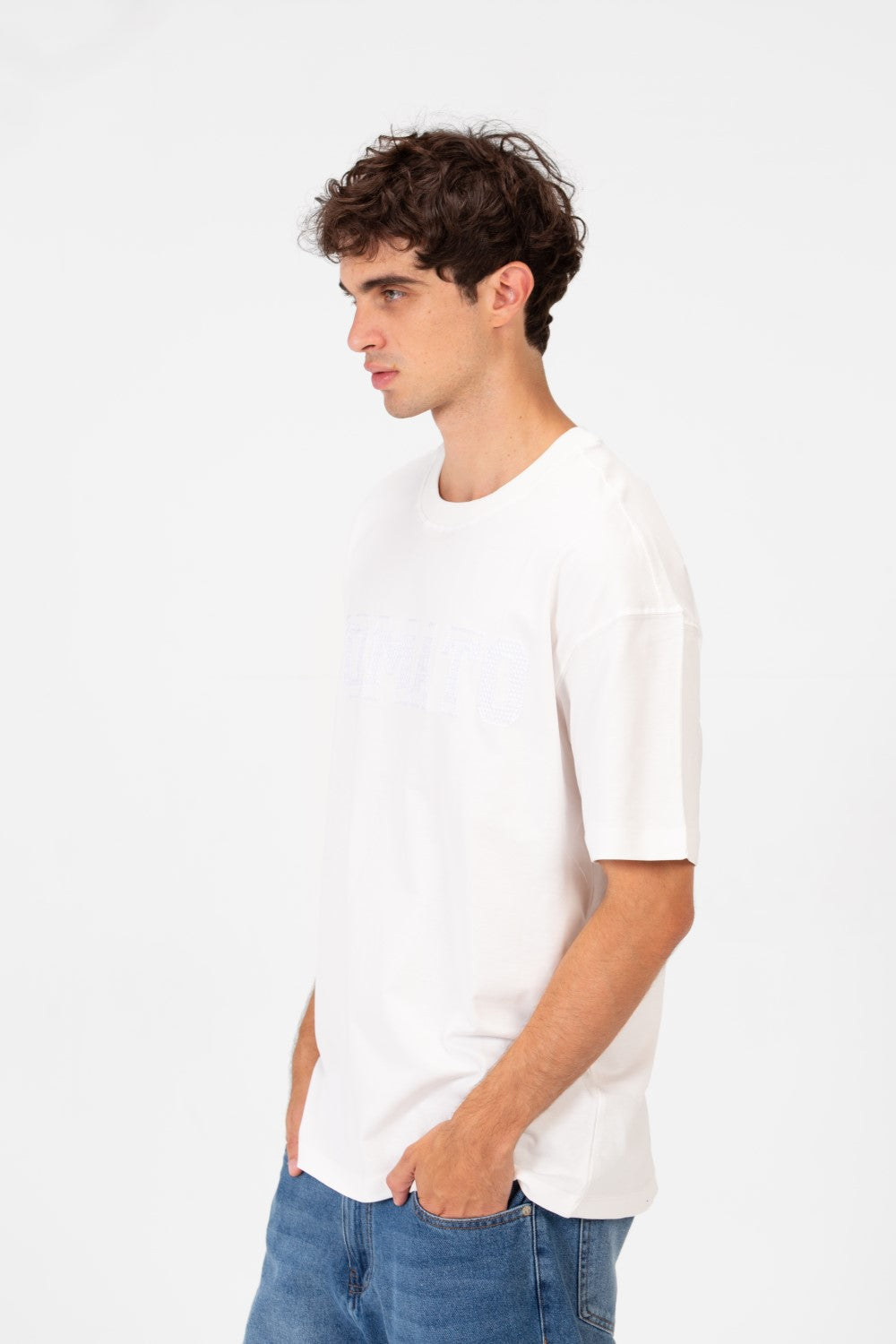 Men's Tomato Print Bolivar Oversized Short Sleeve T-Shirt