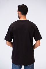 تي شيرت رجالي كاجوال كبير الحجم بأكمام قصيرة