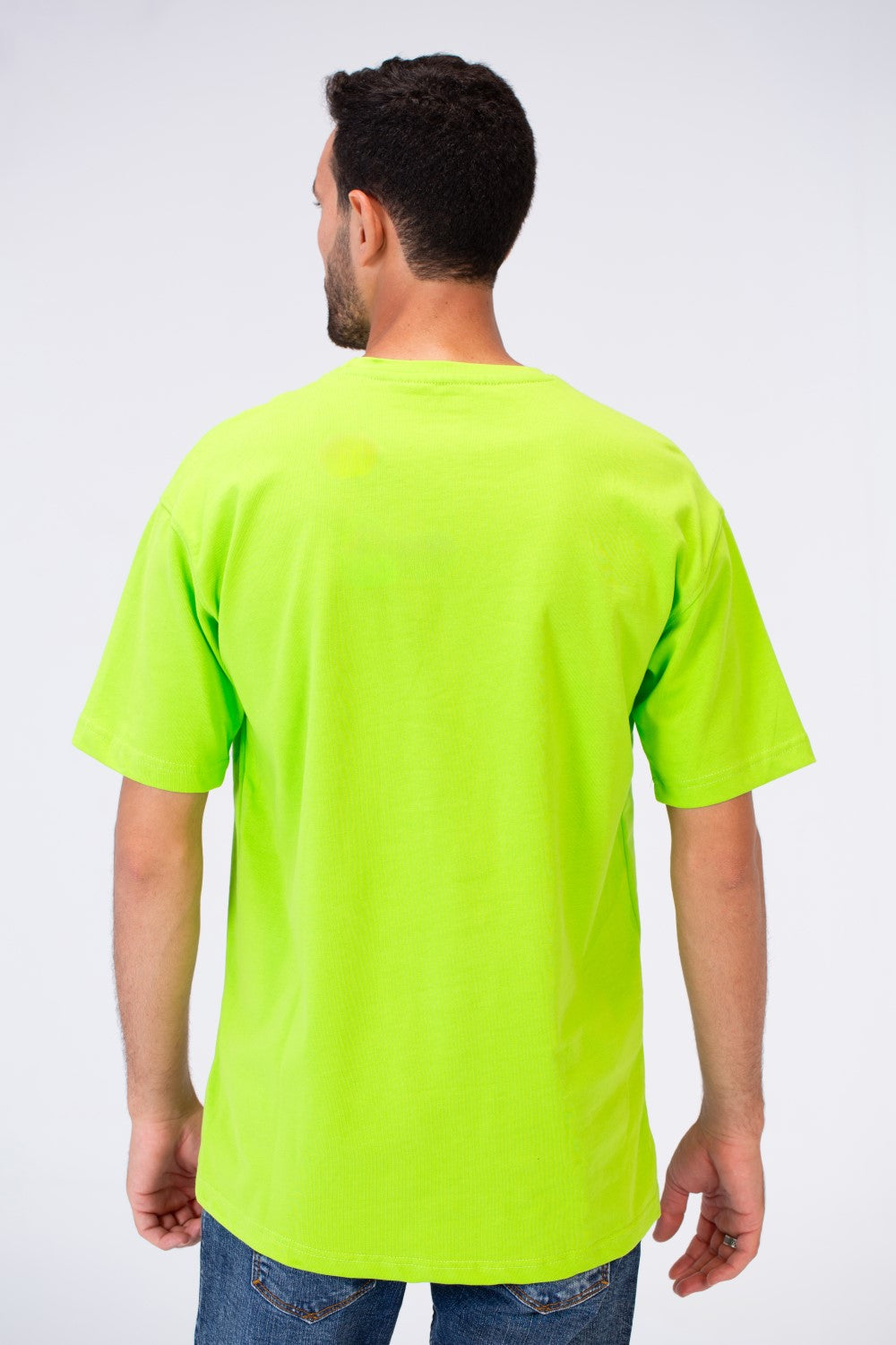 تي شيرت رجالي كاجوال كبير الحجم بأكمام قصيرة