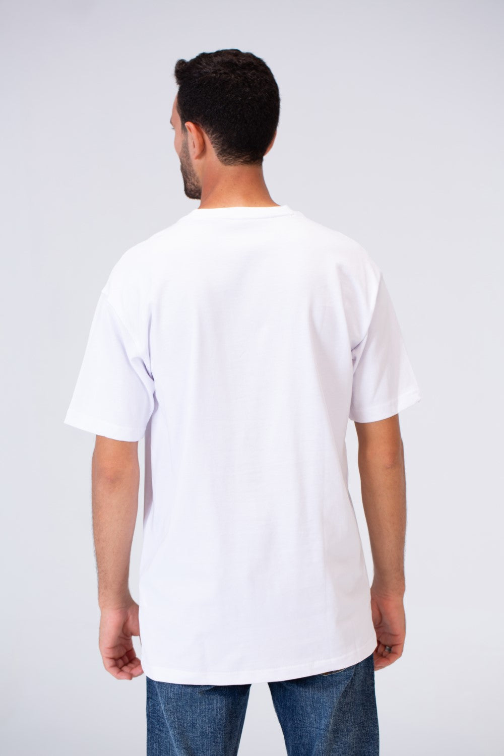 تي شيرت رجالي كاجوال كبير الحجم بأكمام قصيرة