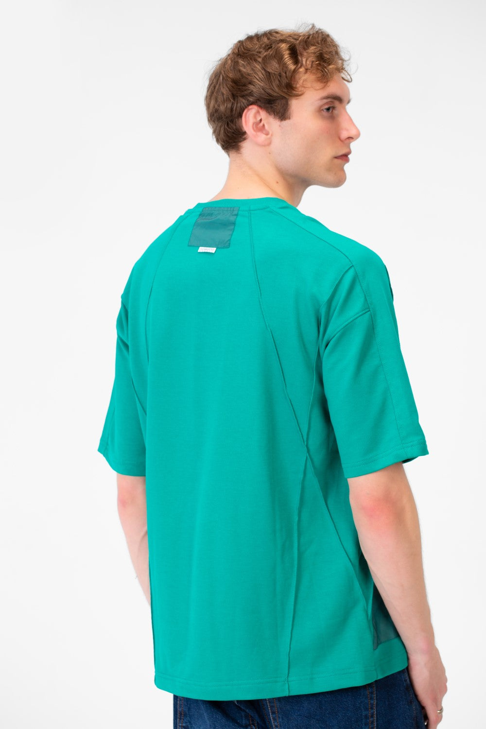 تي شيرت ميلتون صيفي رجالي كبير الحجم بأكمام قصيرة ورقبة دائرية