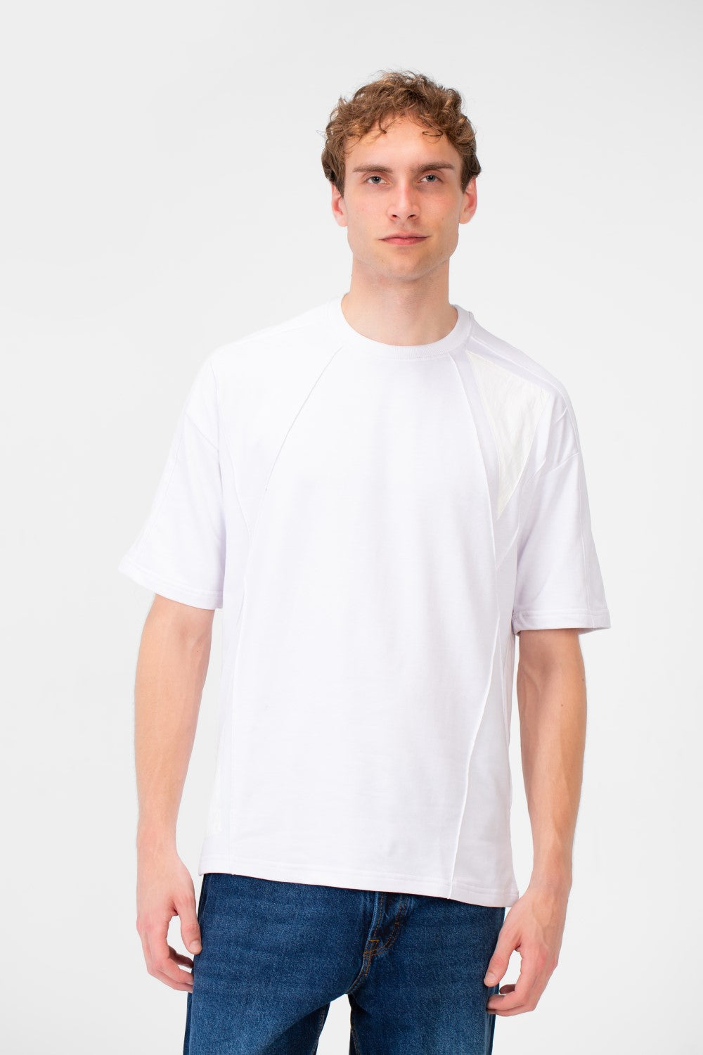 تي شيرت ميلتون صيفي رجالي كبير الحجم بأكمام قصيرة ورقبة دائرية