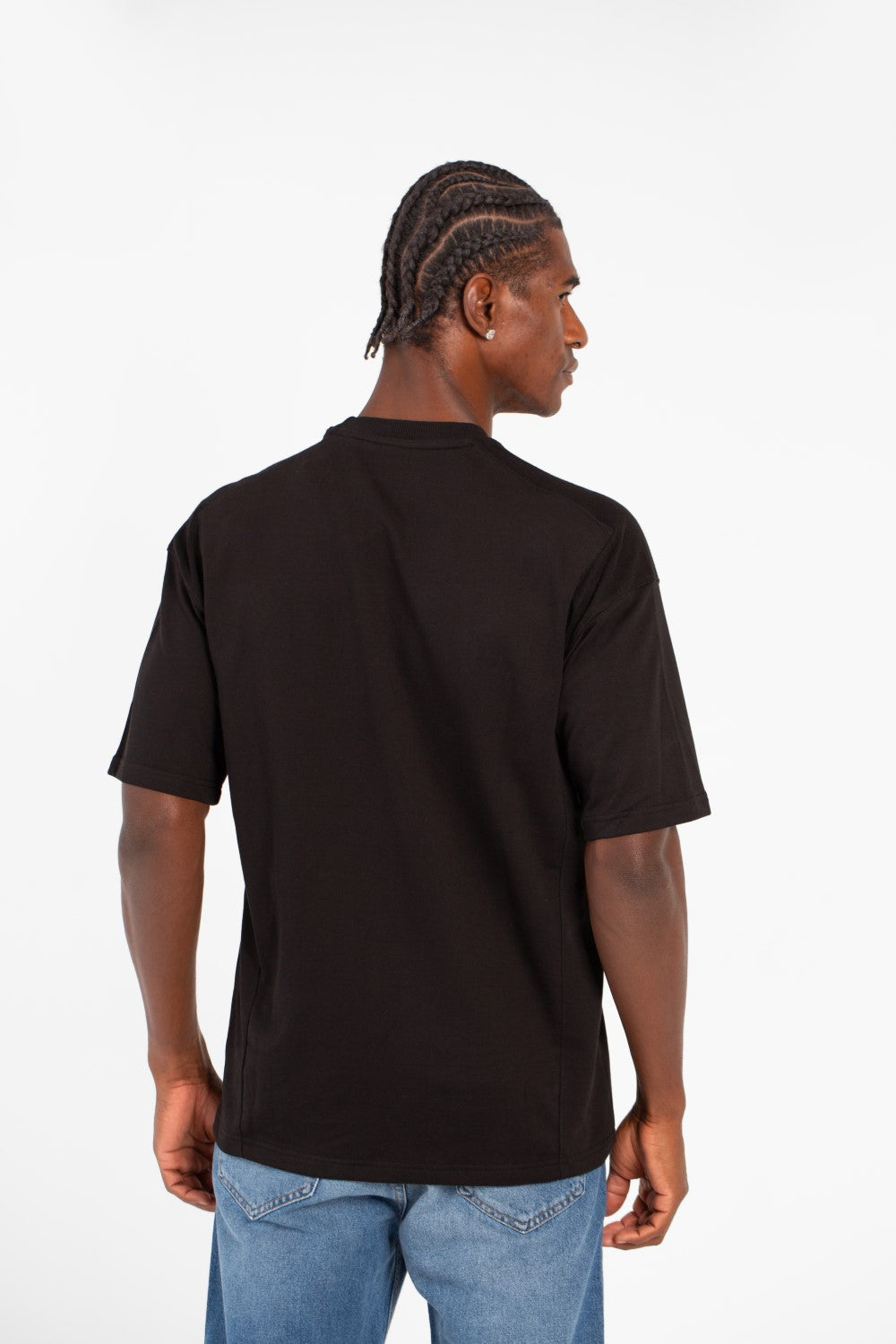 تي شيرت رجالي صيفي من توماتو ميلتون كبير الحجم بأكمام قصيرة ورقبة دائرية