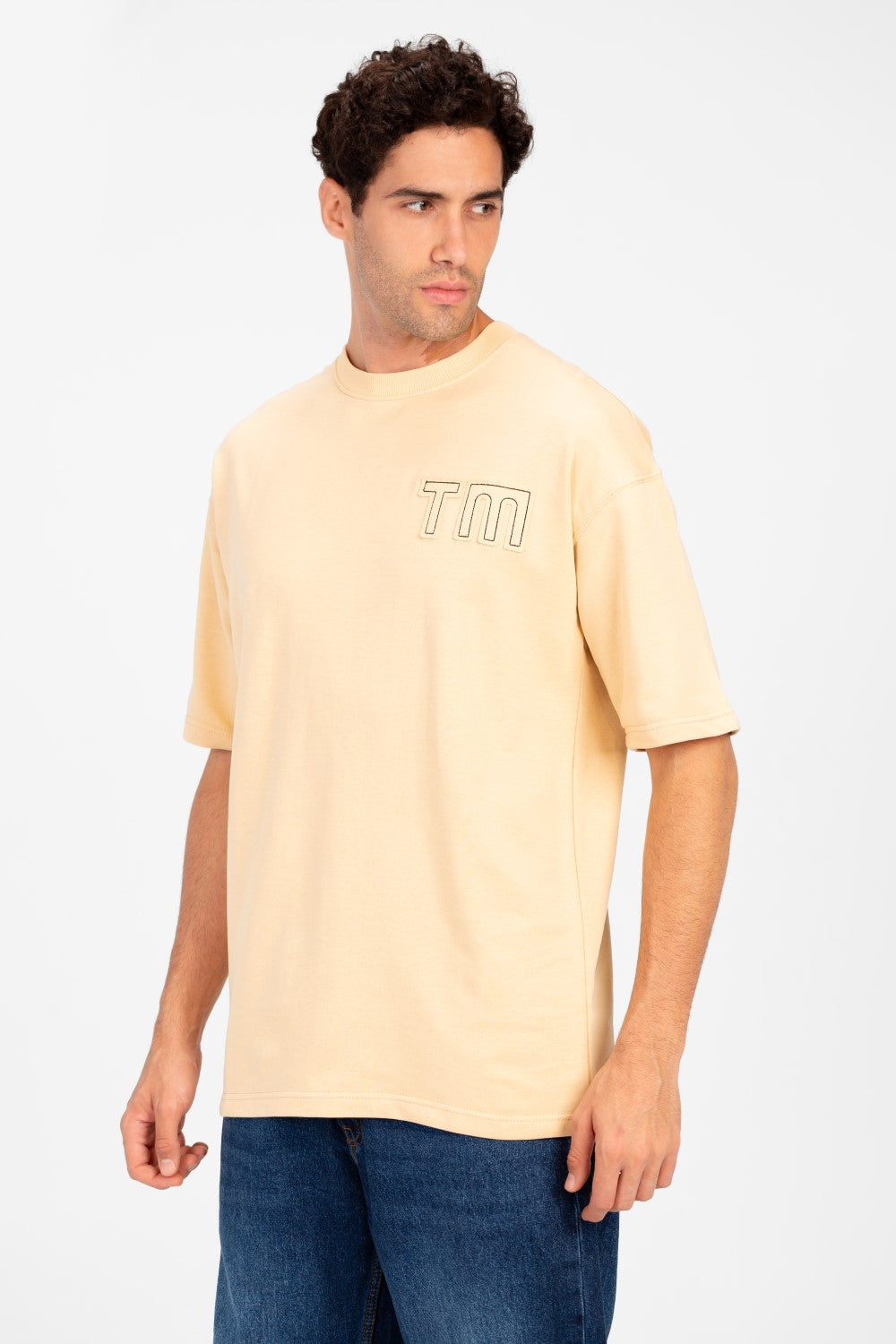 تي شيرت ميلتون رجالي كبير الحجم بأكمام قصيرة