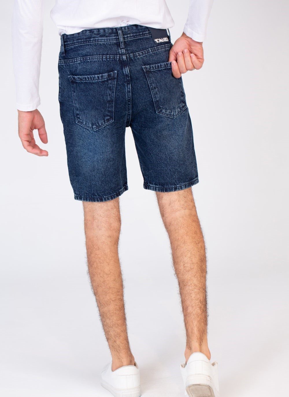 Mens Denim Cutting Short With Five Pockets