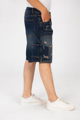 Men's High Quality Cutting Denim Short With Pockets And Modern Design